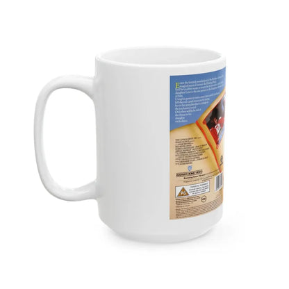 RED RIDING HOOD CANNON (VHS COVER) - White Coffee Mug - Go Mug Yourself