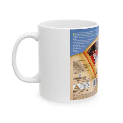 RED RIDING HOOD CANNON (VHS COVER) - White Coffee Mug - Go Mug Yourself