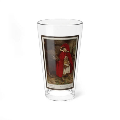 Red Riding Hood. Duffield, 1911 (Magazine Illustration) Pint Glass 16oz-16oz-Go Mug Yourself