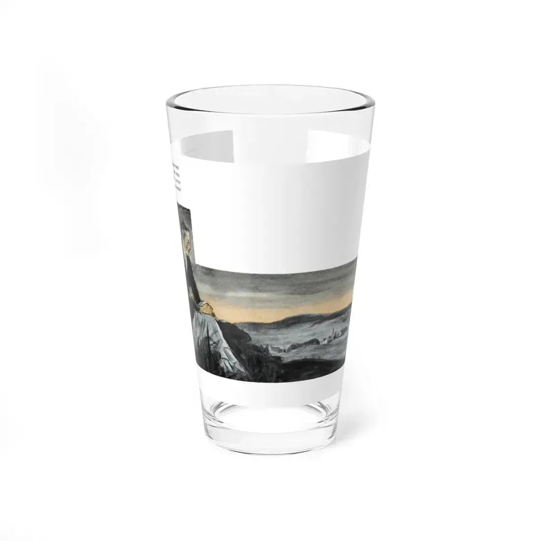 Red Roofs (2), Ladies' Home Journal, July 1934 (Magazine Illustration) Pint Glass 16oz 16oz - Go Mug Yourself