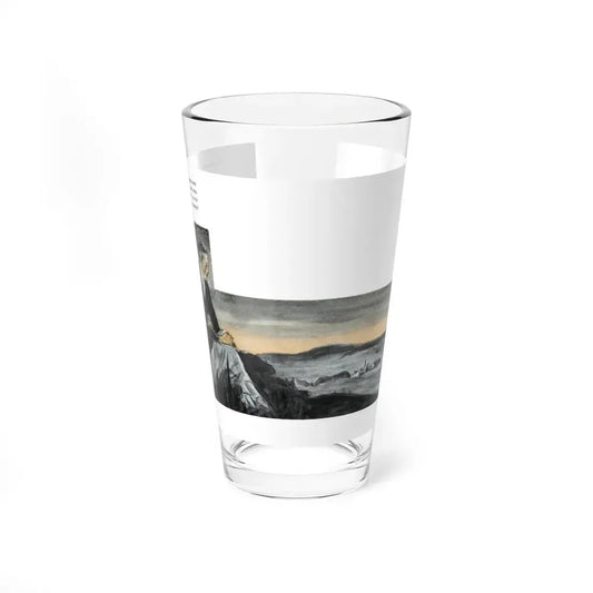 Red Roofs (2), Ladies' Home Journal, July 1934 (Magazine Illustration) Pint Glass 16oz 16oz - Go Mug Yourself