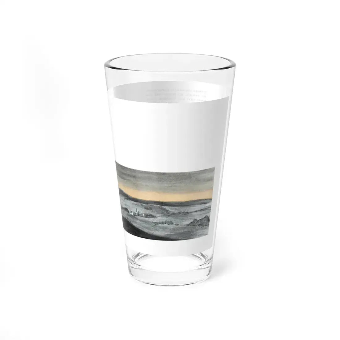 Red Roofs (2), Ladies' Home Journal, July 1934 (Magazine Illustration) Pint Glass 16oz - Go Mug Yourself