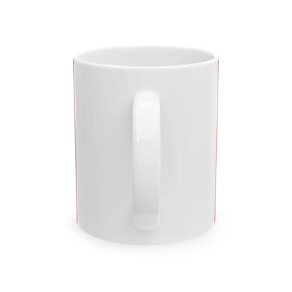 Red Rovers Flag (United States) White Coffee Mug - Go Mug Yourself