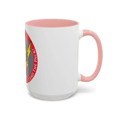 Red Wolfhound Patch (U.S. Air Force) Accent Coffee Mug - Go Mug Yourself