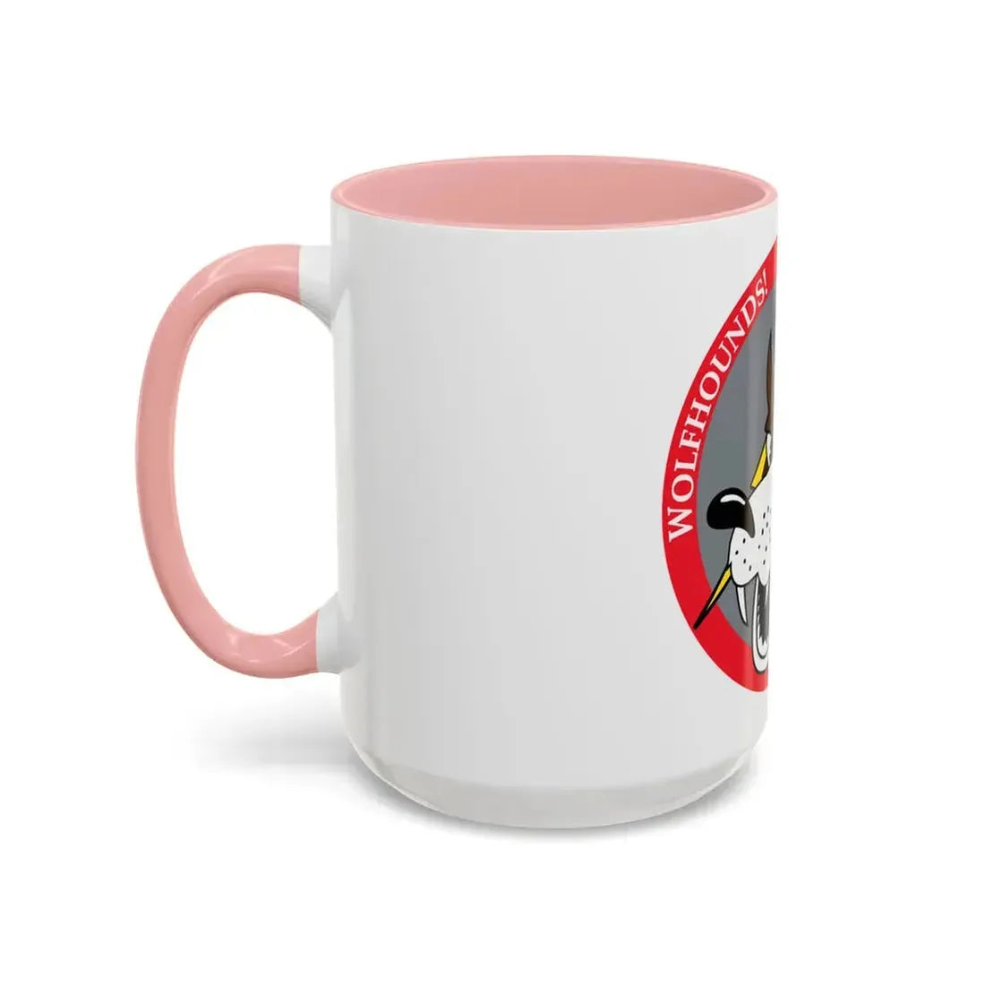 Red Wolfhound Patch (U.S. Air Force) Accent Coffee Mug - Go Mug Yourself