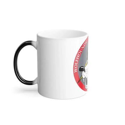 Red Wolfhound Patch (U.S. Air Force) Color Changing Coffee Mug - Go Mug Yourself