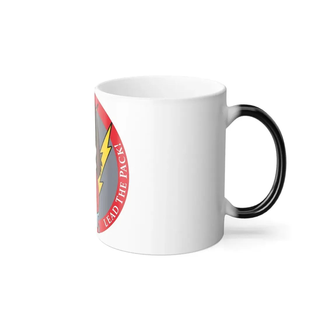 Red Wolfhound Patch (U.S. Air Force) Color Changing Coffee Mug - Go Mug Yourself