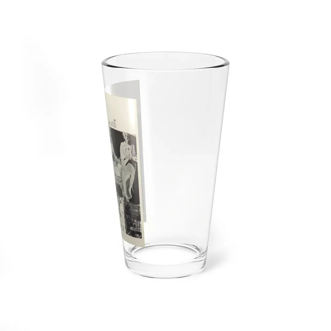 Redbook magazine illustration (3), 1960's (Magazine Illustration) Pint Glass 16oz - Go Mug Yourself