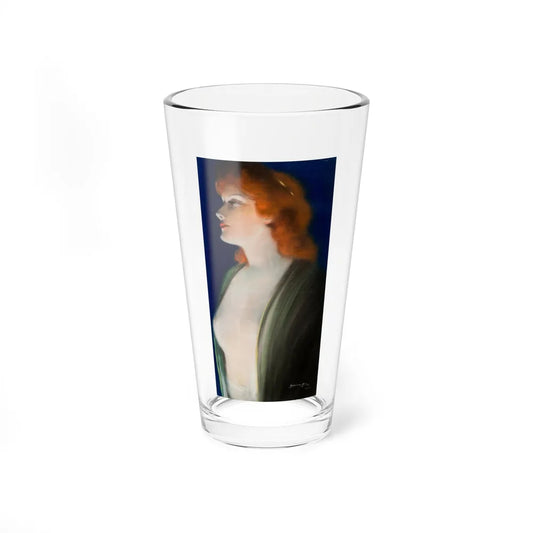 Redhead Woman (1905) (Magazine Illustration) Pint Glass 16oz-16oz-Go Mug Yourself