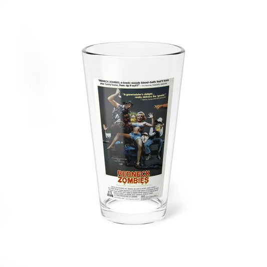 REDNECK ZOMBIES 1989 Movie Poster - Pint Glass 16oz 16oz - Go Mug Yourself