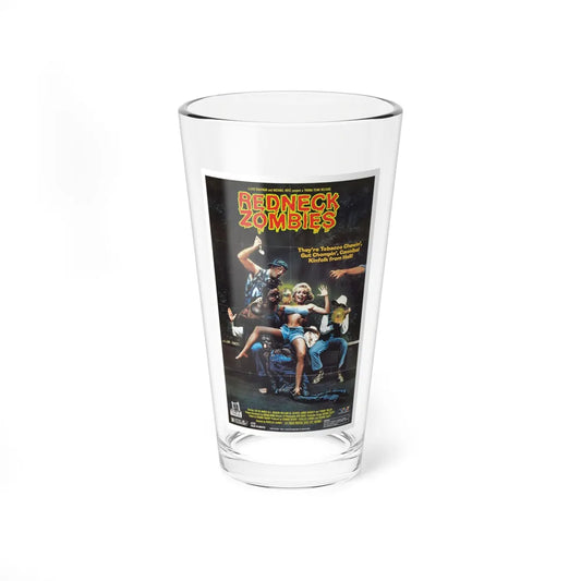 REDNECK ZOMBIES (2) 1989 Movie Poster - Pint Glass 16oz-16oz-Go Mug Yourself