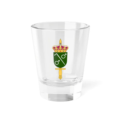 Redovisningsavdelning Bergslagen vapen (Sweden) (Coat of Arms) Shot Glass 1.5oz 1.5oz - Go Mug Yourself