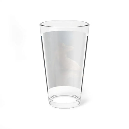 Reflections (Magazine Illustration) Pint Glass 16oz-Go Mug Yourself