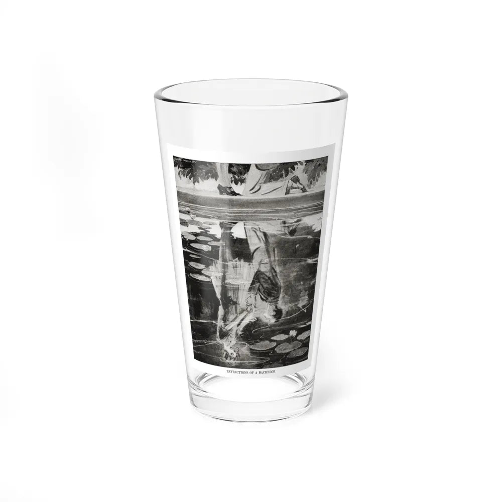 Reflections of a Bachelor, Judge magazine, February 20, 1926 (Magazine Illustration) Pint Glass 16oz-16oz-Go Mug Yourself