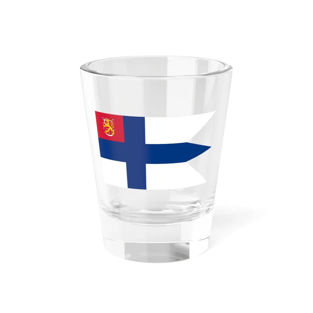 Regental standard of Finland (Finland) Shot Glass 1.5oz 1.5oz - Go Mug Yourself
