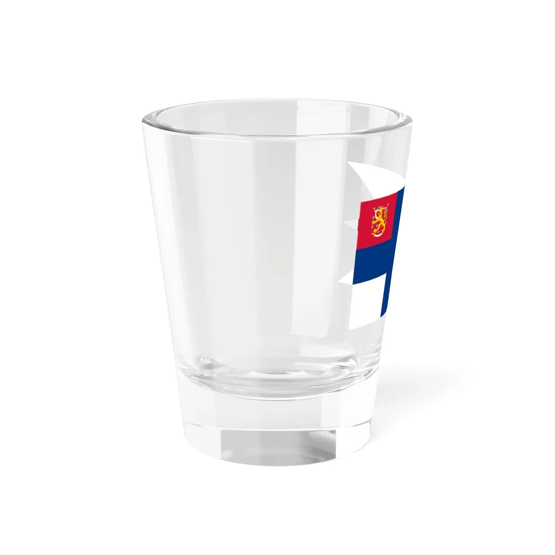 Regental standard of Finland (Finland) Shot Glass 1.5oz - Go Mug Yourself