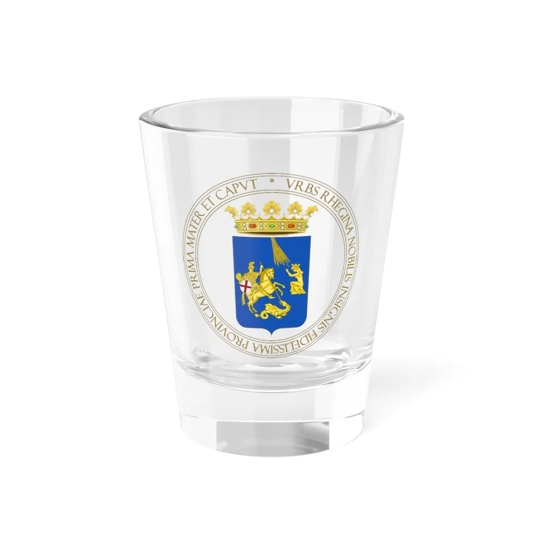 Reggio Calabria-Stemma (Italy) (Coat of Arms) Shot Glass 1.5oz 1.5oz - Go Mug Yourself