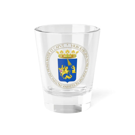 Reggio Calabria-Stemma (Italy) (Coat of Arms) Shot Glass 1.5oz 1.5oz - Go Mug Yourself