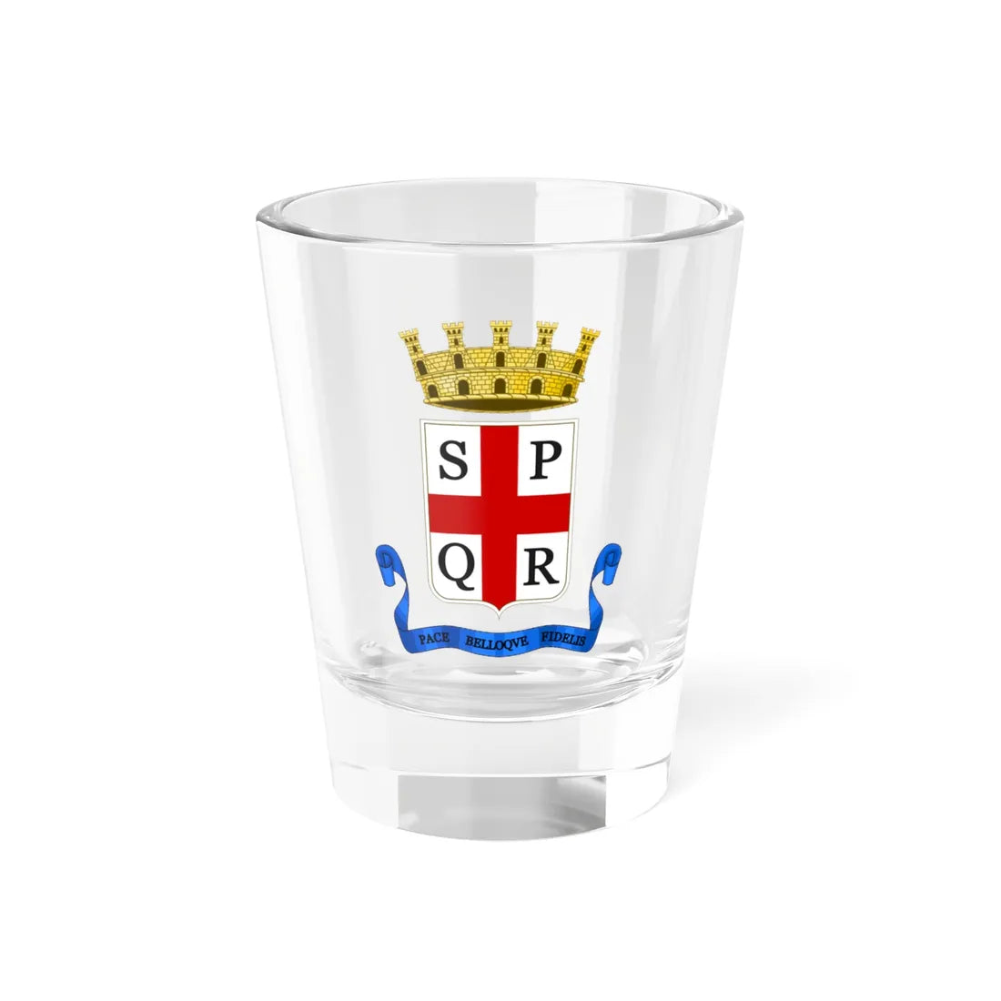 Reggio Emilia-Stemma (Italy) (Coat of Arms) Shot Glass 1.5oz 1.5oz - Go Mug Yourself