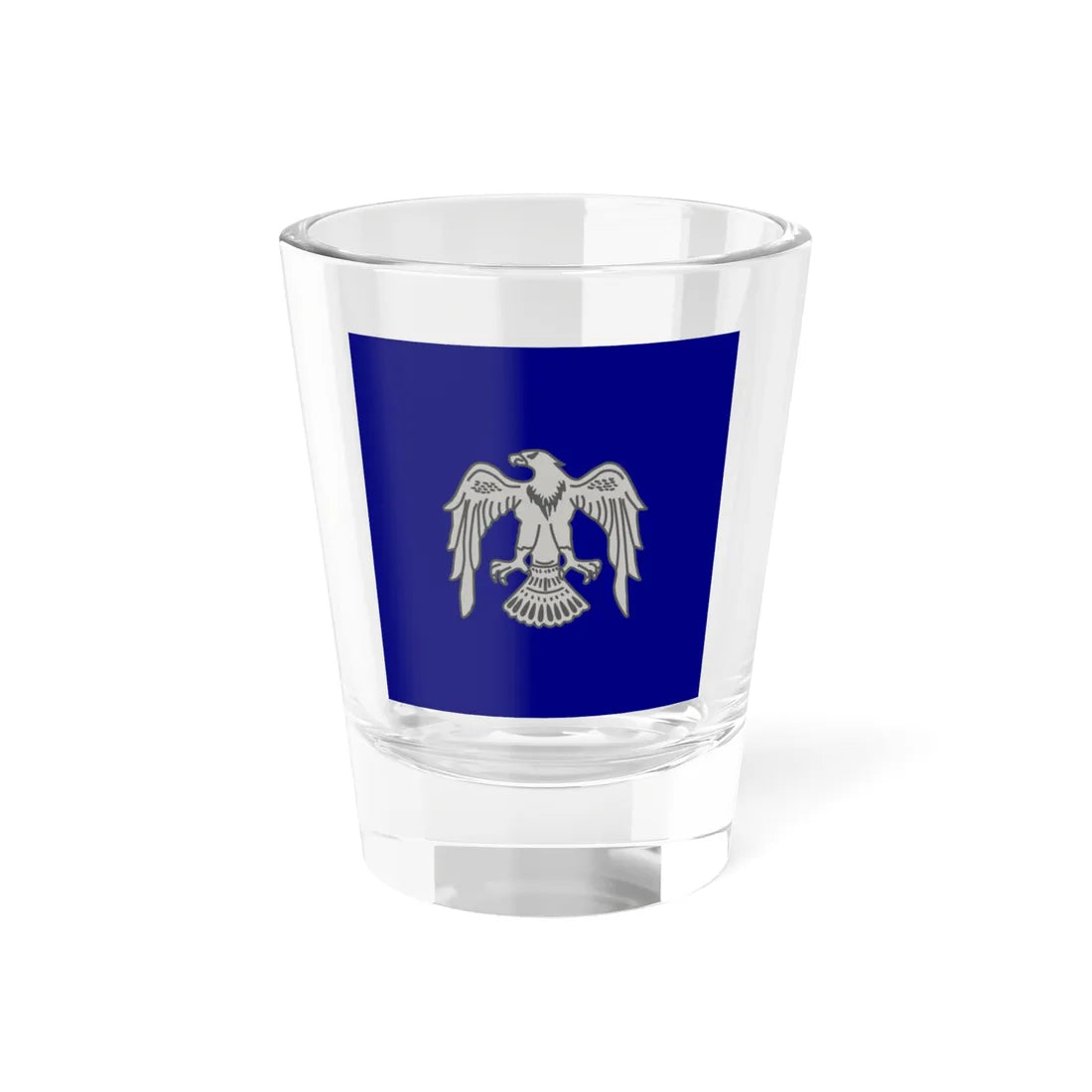 Regiment Command flag Turkish Air Force (Turkey) Shot Glass 1.5oz 1.5oz - Go Mug Yourself