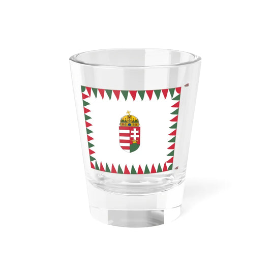 Regimental Colour of the 1st Infantry Division of the Hungarian Defence Forces 1945-1946 (Hungary) Shot Glass 1.5oz 1.5oz - Go Mug Yourself