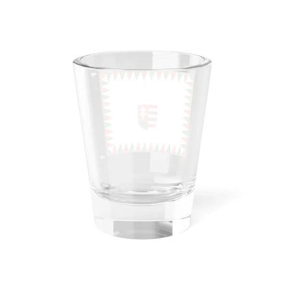 Regimental Colour of the 1st Infantry Division of the Hungarian Defence Forces 1946-1949 (Hungary) Shot Glass 1.5oz - Go Mug Yourself