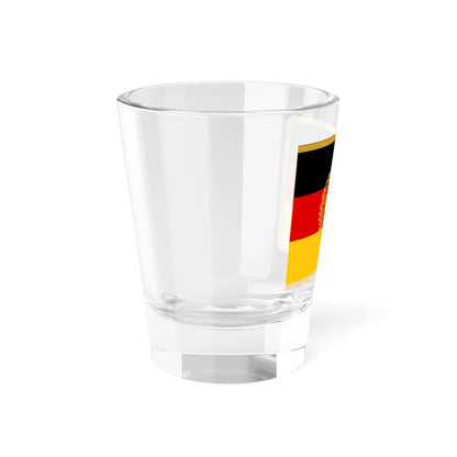 Regimental colours of NVA East Germany alternative version (Germany) Shot Glass 1.5oz - Go Mug Yourself