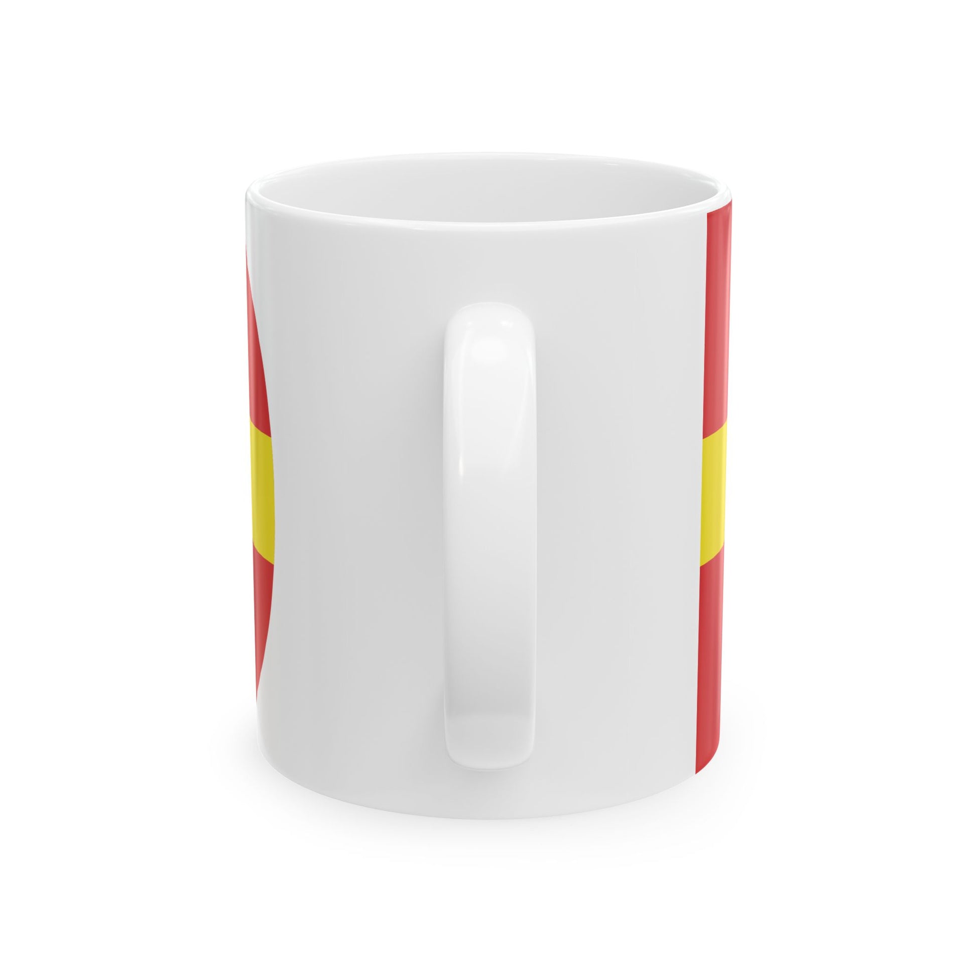 Regimental flag of Algiers (Algeria) White Coffee Mug-Go Mug Yourself