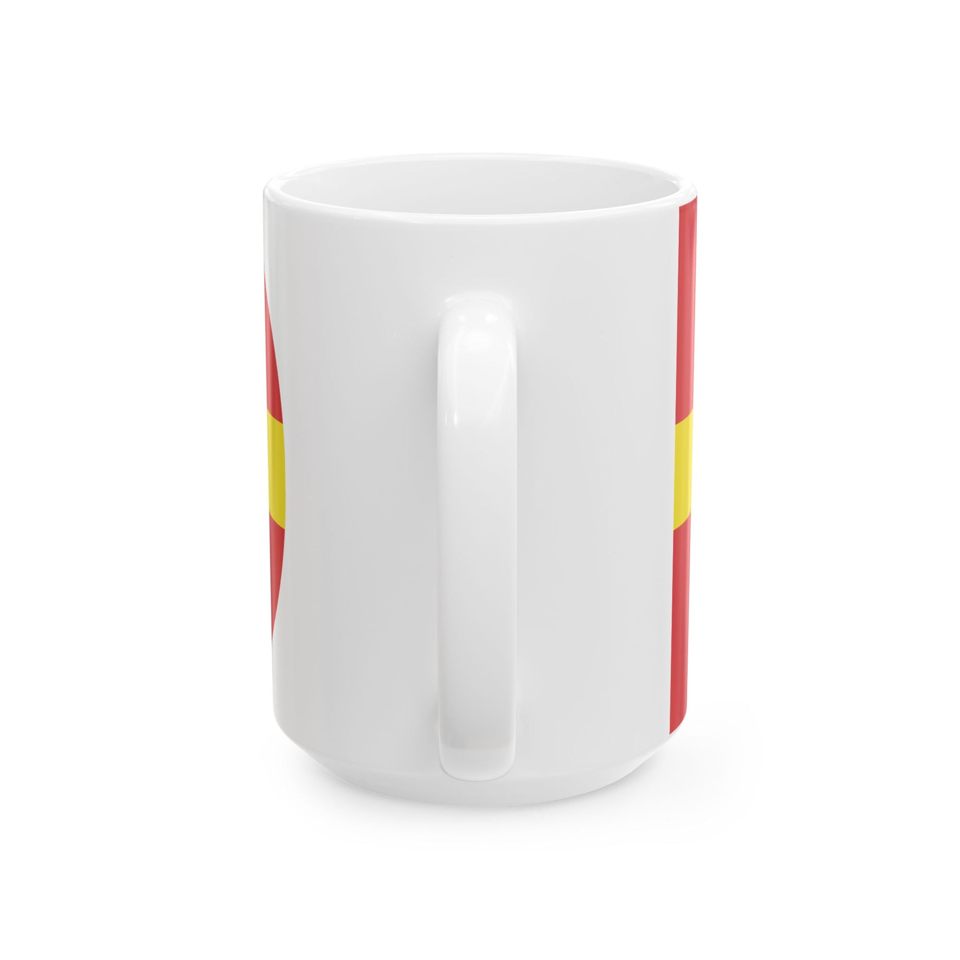Regimental flag of Algiers (Algeria) White Coffee Mug-Go Mug Yourself