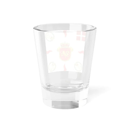 Regimental flag of Funen Infantry Regiment (Denmark) Shot Glass 1.5oz - Go Mug Yourself