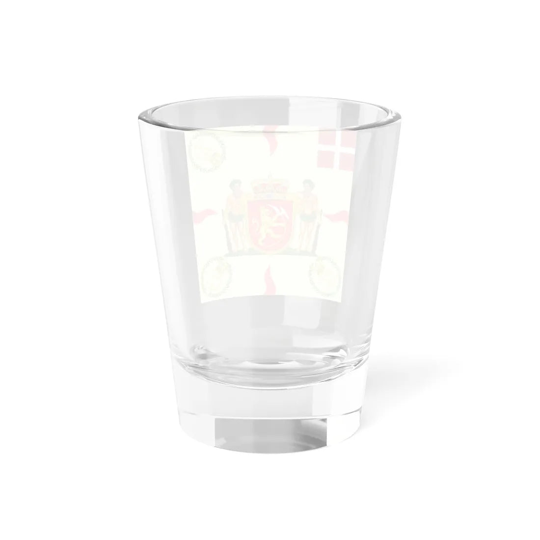 Regimental flag of Norwegian Infantry Regiment (Denmark) Shot Glass 1.5oz - Go Mug Yourself