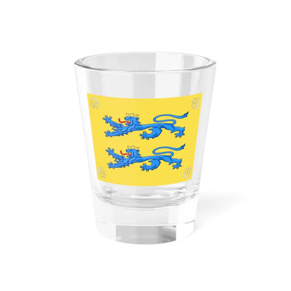 Regimental flag of NYPL b14896507-465791 (Denmark) Shot Glass 1.5oz 1.5oz - Go Mug Yourself