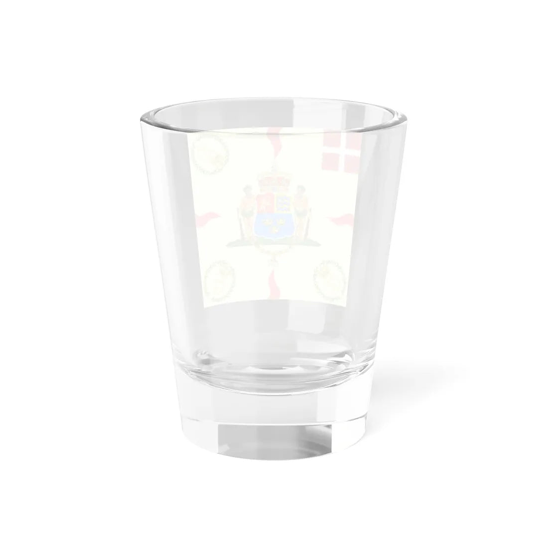 Regimental flag of Prince Frederiks Armed Infantry Regiment (Denmark) Shot Glass 1.5oz - Go Mug Yourself