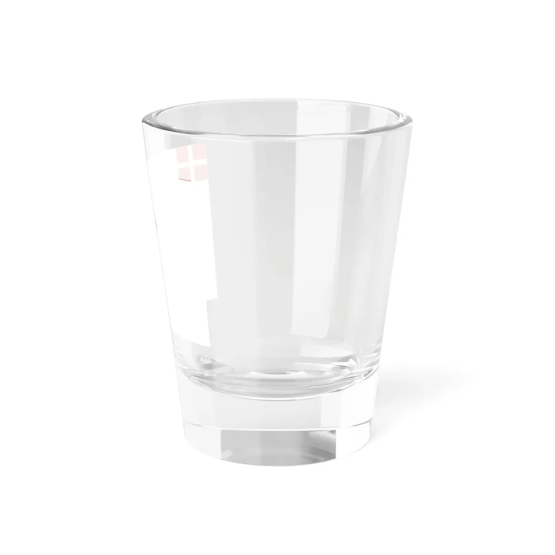Regimental flag of Queens Life Regiment (Denmark) Shot Glass 1.5oz - Go Mug Yourself