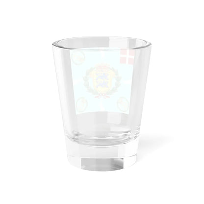 Regimental flag of Schleswig Infantry Regiment (Denmark) Shot Glass 1.5oz - Go Mug Yourself