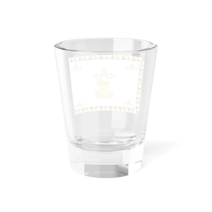 Regimental Flag of the Imperial-Royal Landwehr Reverse (Austria) Shot Glass 1.5oz - Go Mug Yourself