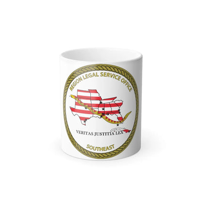 Region Legal Service Office Southeast (U.S. Navy) Color Changing Mug 11oz-11oz-Go Mug Yourself