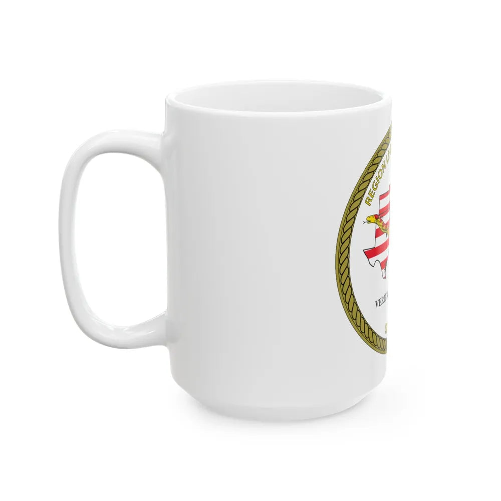 Region Legal Service Office Southeast (U.S. Navy) White Coffee Mug-Go Mug Yourself