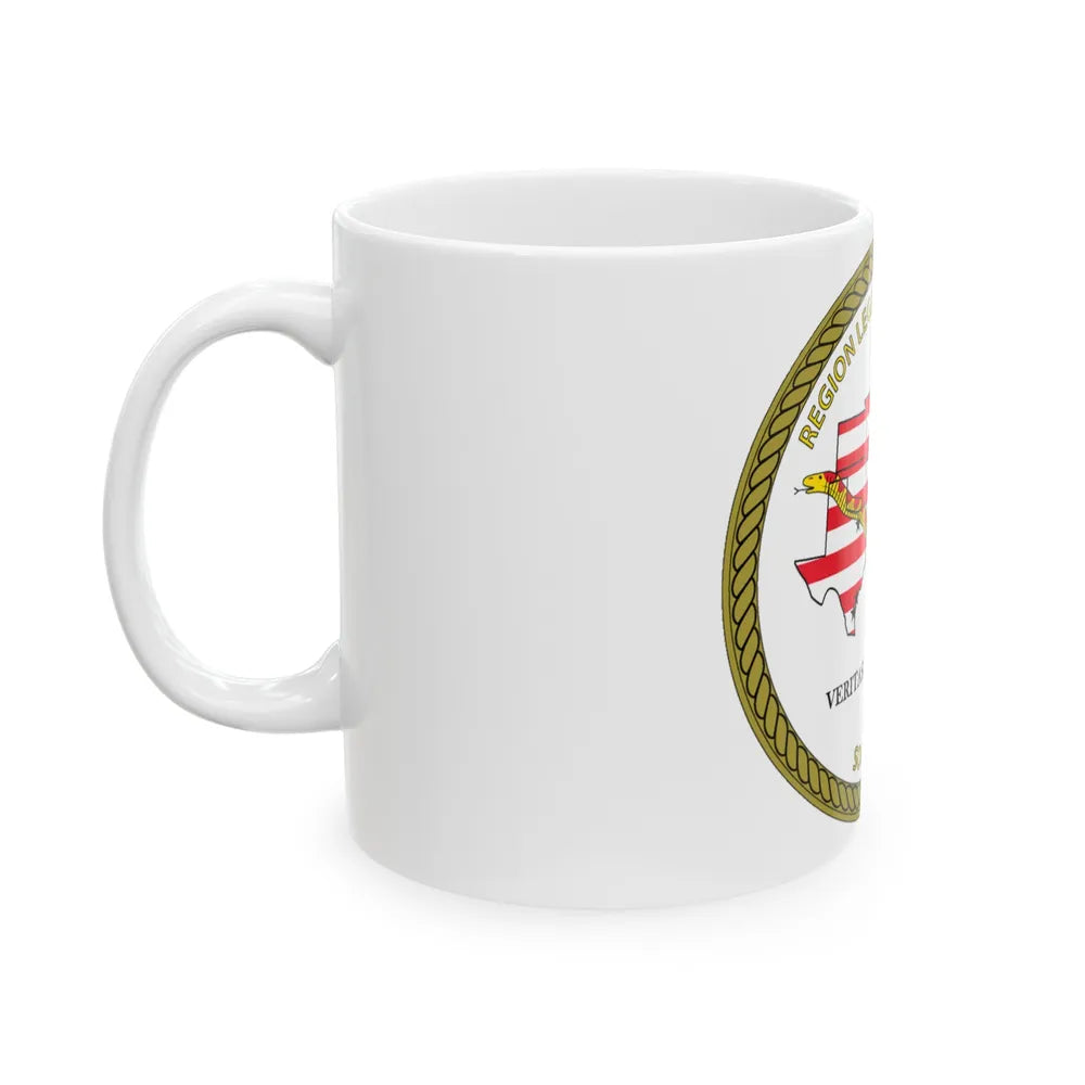 Region Legal Service Office Southeast (U.S. Navy) White Coffee Mug-Go Mug Yourself