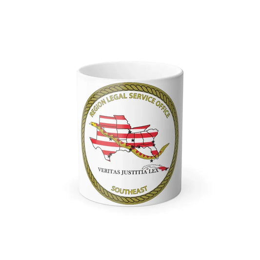 Region Legal Service Office Southeast (U.S. Navy) Color Changing Mug 11oz Default Title 11oz - Go Mug Yourself