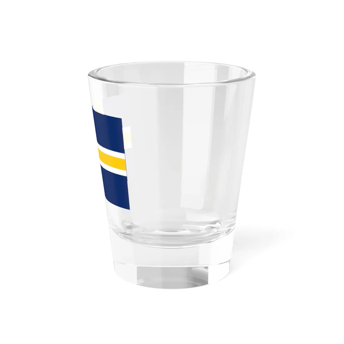 Regional flag of Roslagen (Sweden) Shot Glass 1.5oz - Go Mug Yourself