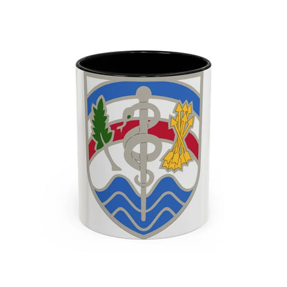 Regional Health Command Atlantic (U.S. Army) Accent Coffee Mug 11oz Black - Go Mug Yourself