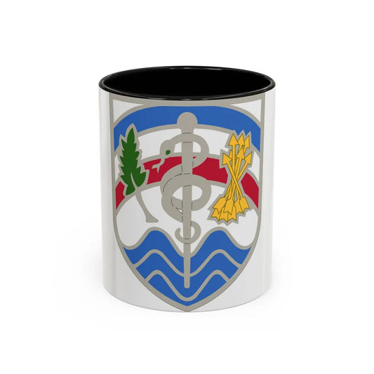 Regional Health Command Atlantic (U.S. Army) Accent Coffee Mug 11oz Black - Go Mug Yourself