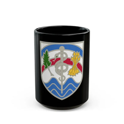 Regional Health Command Atlantic (U.S. Army) Black Coffee Mug 15oz - Go Mug Yourself