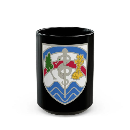 Regional Health Command Atlantic (U.S. Army) Black Coffee Mug 15oz - Go Mug Yourself