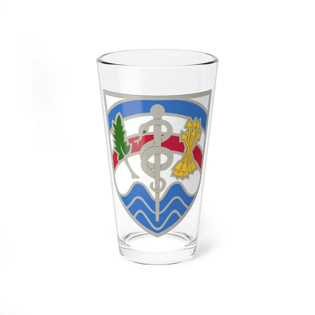 Regional Health Command Atlantic (U.S. Army) Pint Glass 16oz 16oz - Go Mug Yourself