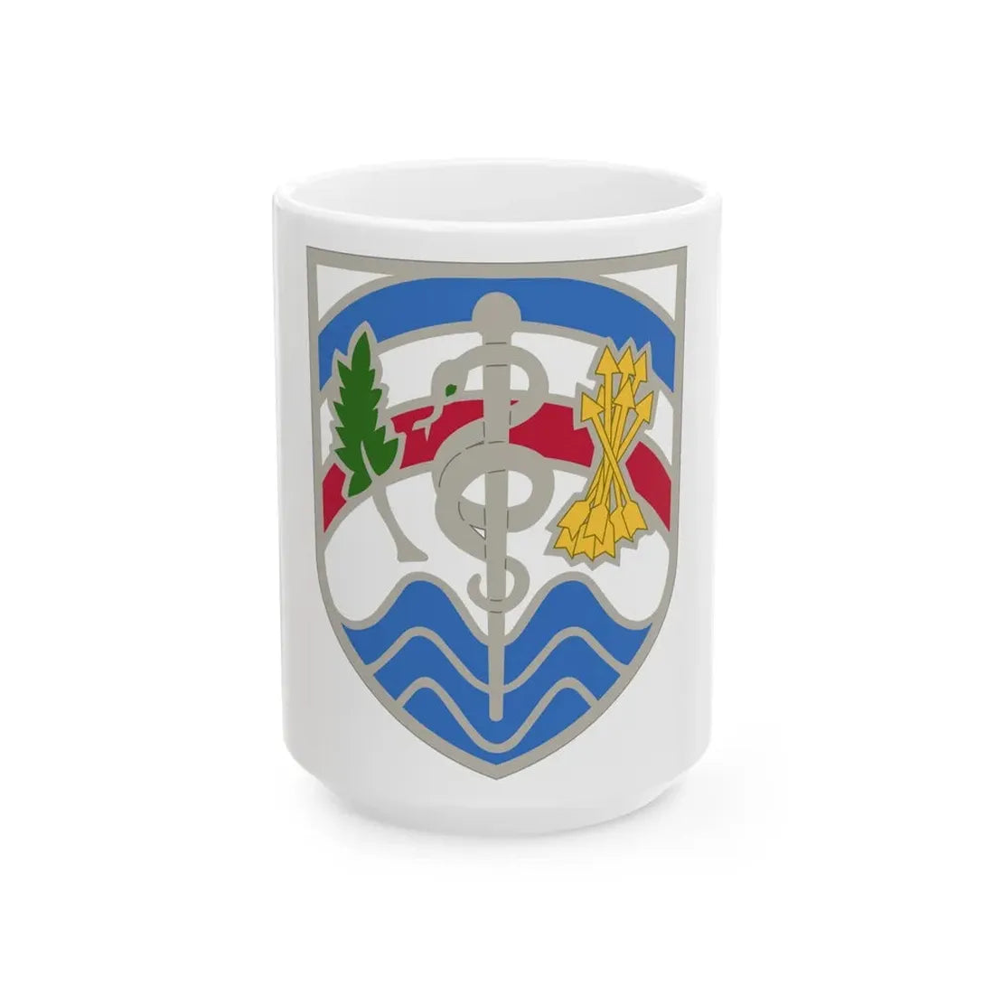 Regional Health Command Atlantic (U.S. Army) White Coffee Mug 15oz - Go Mug Yourself