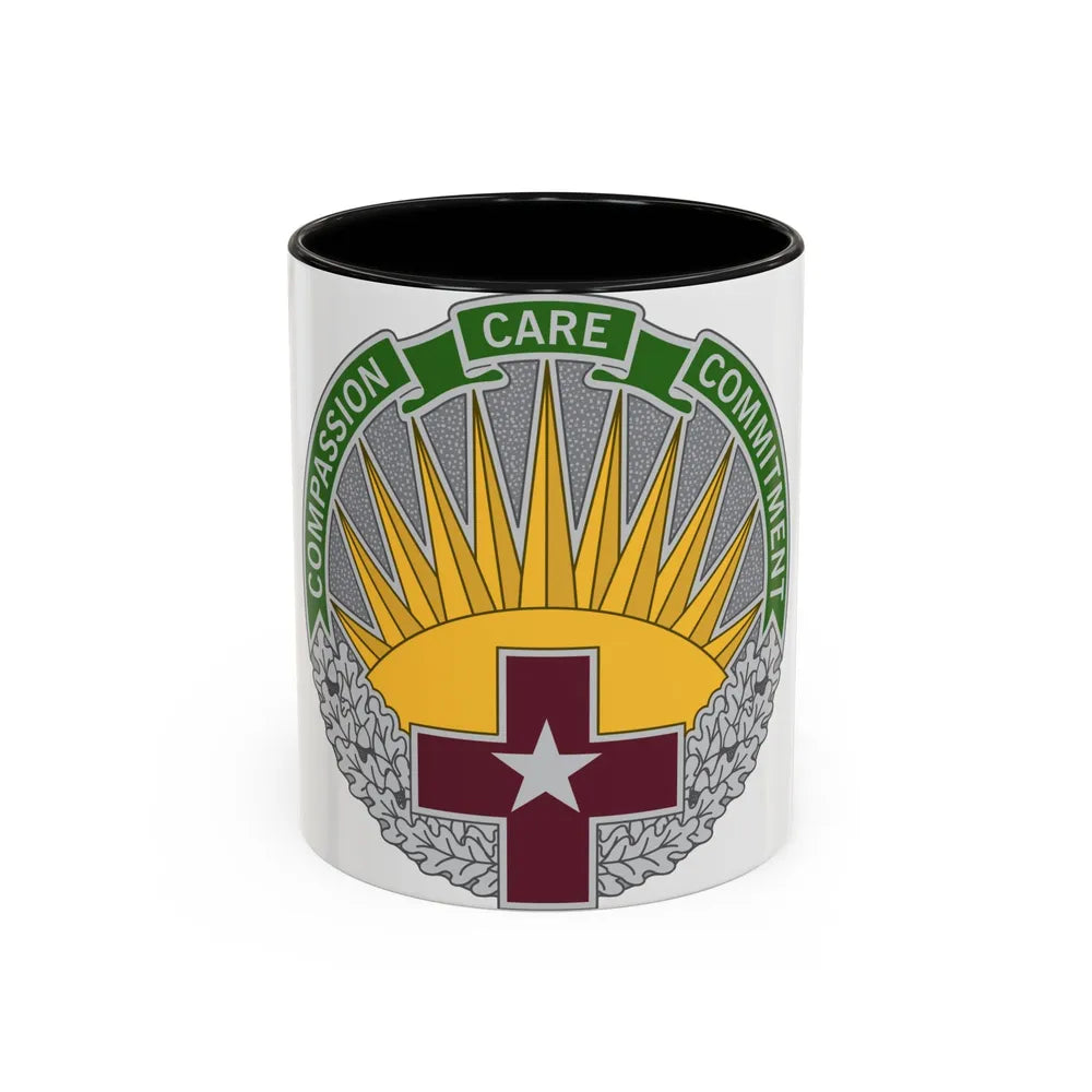Regional Health Command Central (U.S. Army) Accent Coffee Mug 11oz Black - Go Mug Yourself