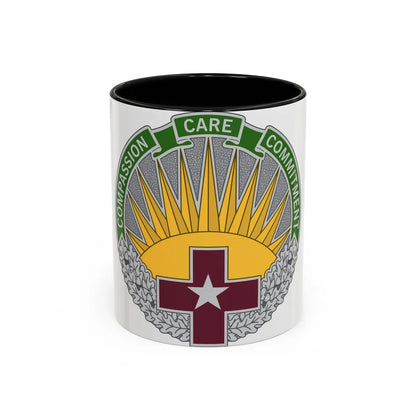 Regional Health Command Central (U.S. Army) Accent Coffee Mug 11oz Black - Go Mug Yourself