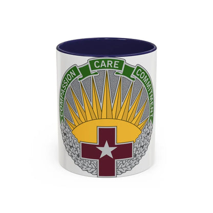 Regional Health Command Central (U.S. Army) Accent Coffee Mug 11oz Navy - Go Mug Yourself